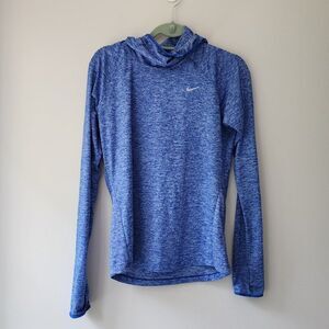 Nike Space Dyed Long Sleeve Shirt | Hoodie | Running Shirt | Medium
